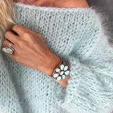 Pull Femme Col Bateau Maille Douce – Style Chic Décontracté