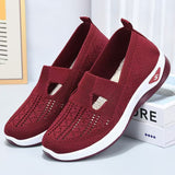Chaussures de marche femme en tissu extensible