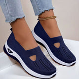 Chaussures de marche femme en tissu extensible