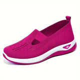 Chaussures de marche femme en tissu extensible