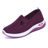Chaussures de marche femme en tissu extensible
