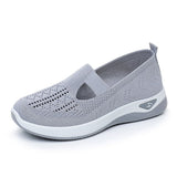 Chaussures de marche femme en tissu extensible