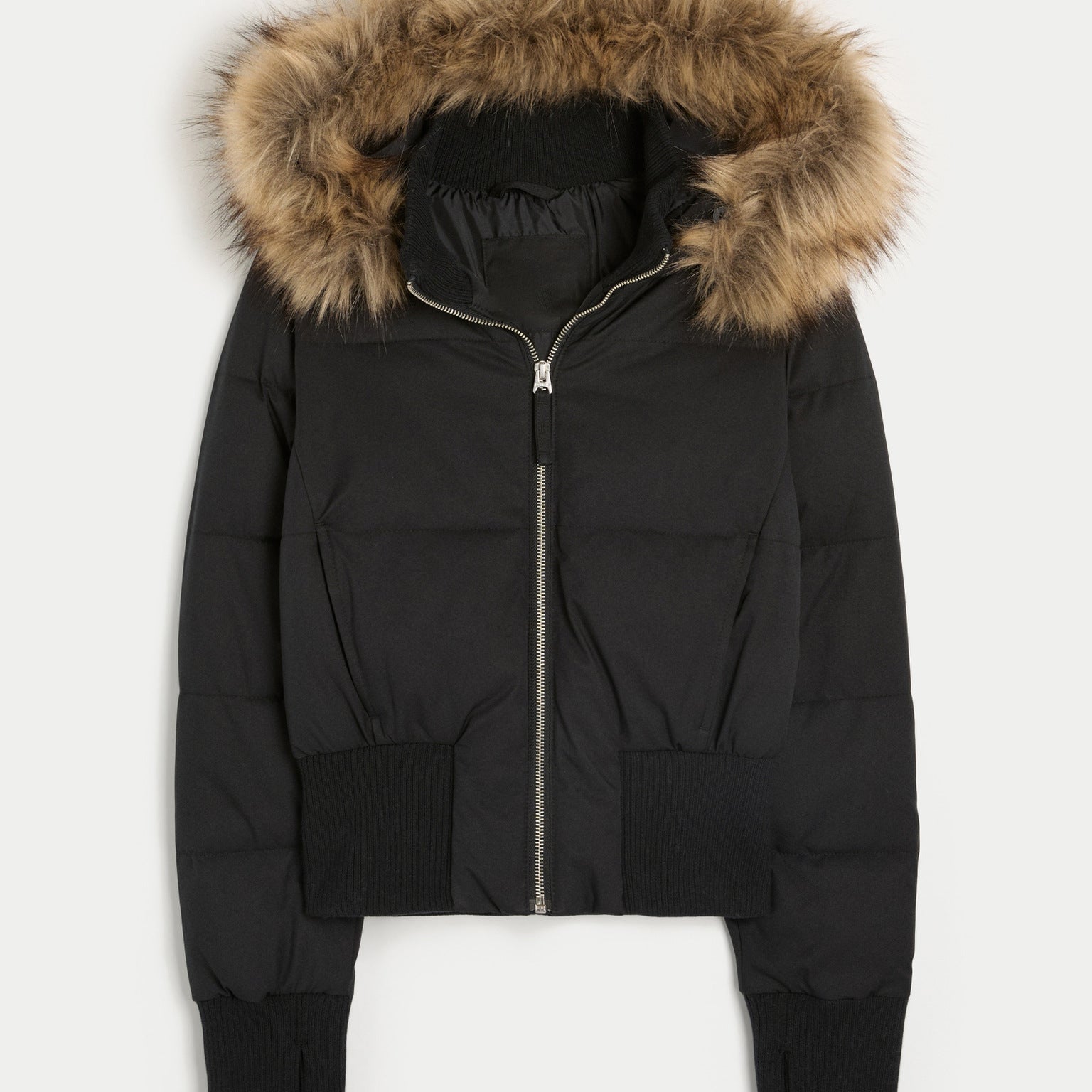 Émilie | Veste d’Hiver Matelassée avec Capuche Amovible