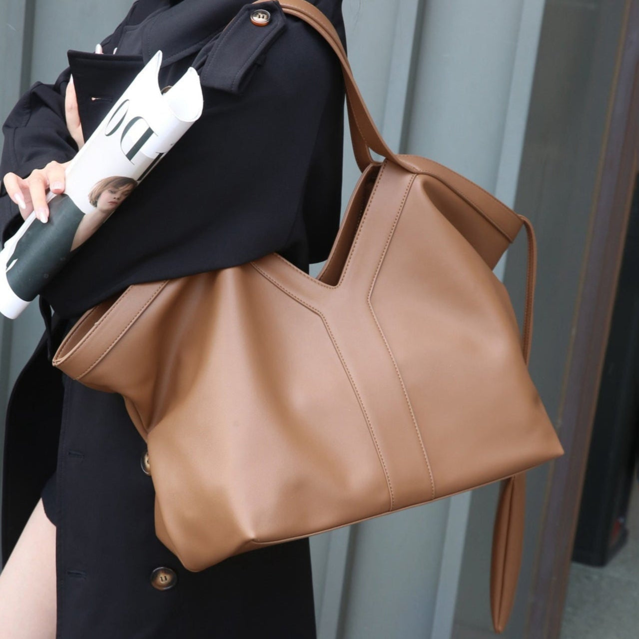 Valencia | Grand Sac Fourre-Tout en Cuir Premium