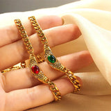 Collier Femme Plaqué Or 18K à Pendentif