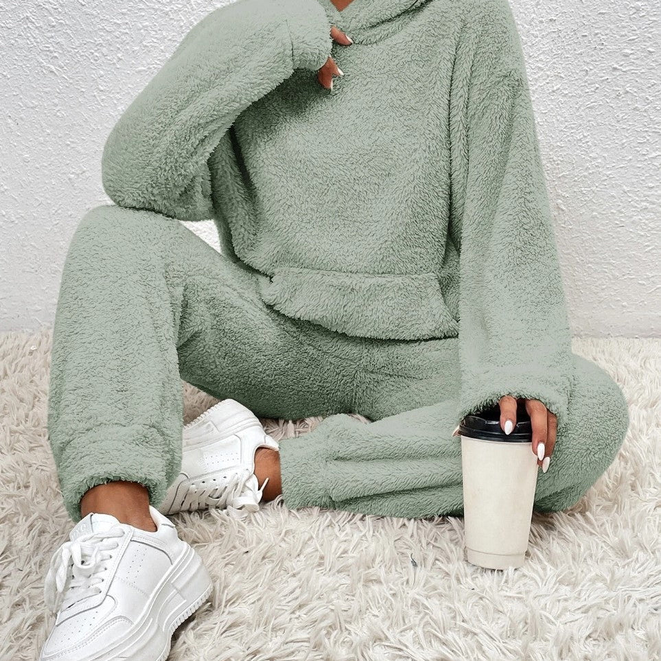 Ensemble Cocooning Femme Pull Oversize et Pantalon Confort