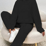 Ensemble Cocooning Femme Pull Oversize et Pantalon Confort