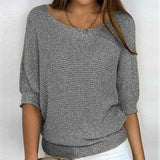 Blouse Ample à Manches Chauve-Souris