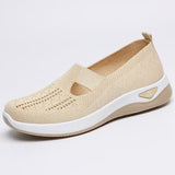 Chaussures de marche femme en tissu extensible