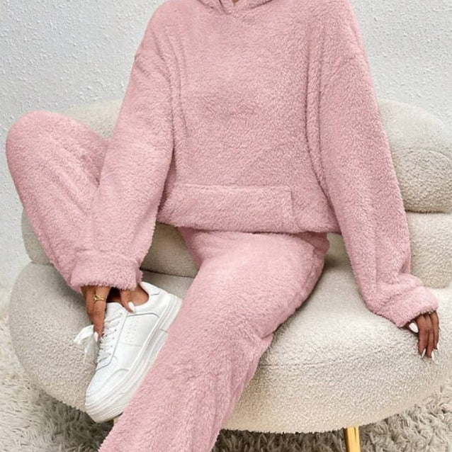 Ensemble Cocooning Femme Pull Oversize et Pantalon Confort