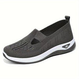 Chaussures de marche femme en tissu extensible