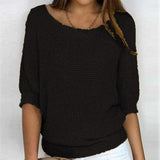 Blouse Ample à Manches Chauve-Souris