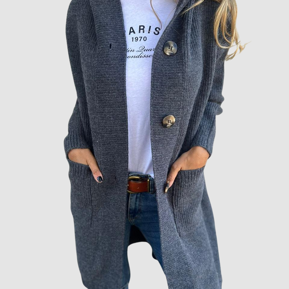 Cardigan Automne Camel Femme Signature