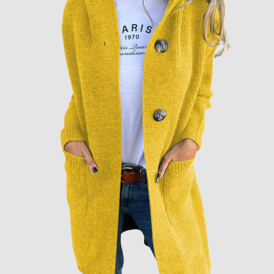 Cardigan Automne Camel Femme Signature