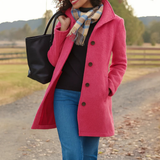 Veste Légère Marrone Femme