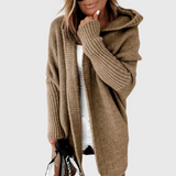 Cardigan Automne Léger Gris Femme