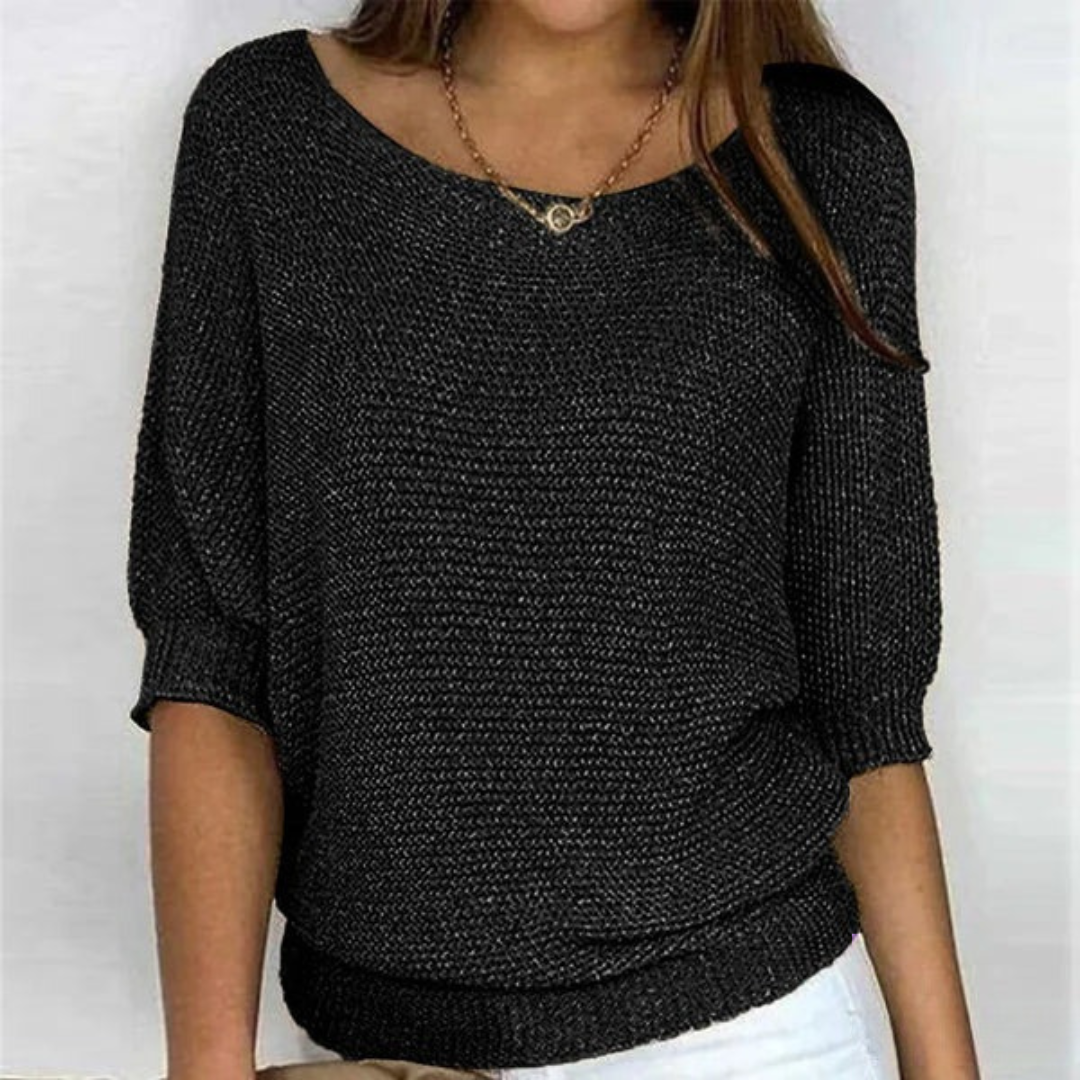 Pull Femme Léger Texturé Décontracté