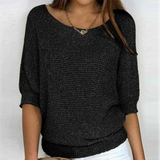 Pull Femme Léger Texturé Décontracté