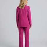 Ensemble blazer et pantalon droit pour femme