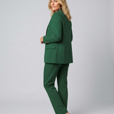 Ensemble blazer et pantalon droit pour femme