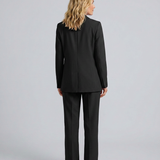 Ensemble blazer et pantalon droit pour femme