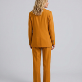 Ensemble blazer et pantalon droit pour femme