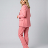 Ensemble blazer et pantalon droit pour femme