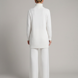 Ensemble maille femme col roulé et pantalon large