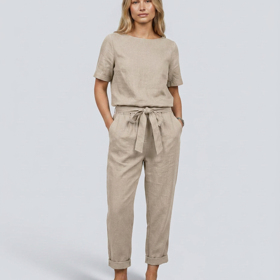 Ensemble deux pièces femme pantalon fuselé