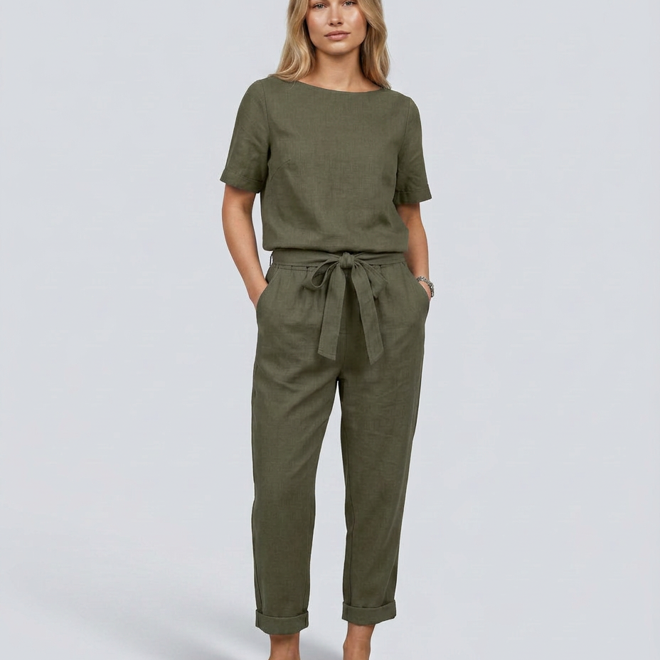 Ensemble deux pièces femme pantalon fuselé