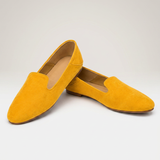 Ballerines D'Orsay texturées à bout pointu pour femme