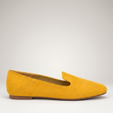 Ballerines D'Orsay texturées à bout pointu pour femme
