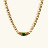 Collier Femme Plaqué Or 18K à Pendentif
