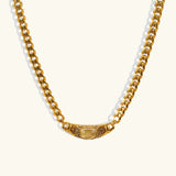 Collier Femme Plaqué Or 18K à Pendentif