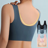 Soutien-Gorge Sans Armatures à Large Bretelles