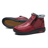 Bottines Femme Fourrées Hiver – Bottes Confort Antidérapantes