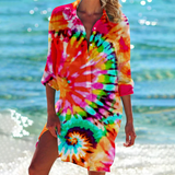 Robe Chemise Imprimée de Plage