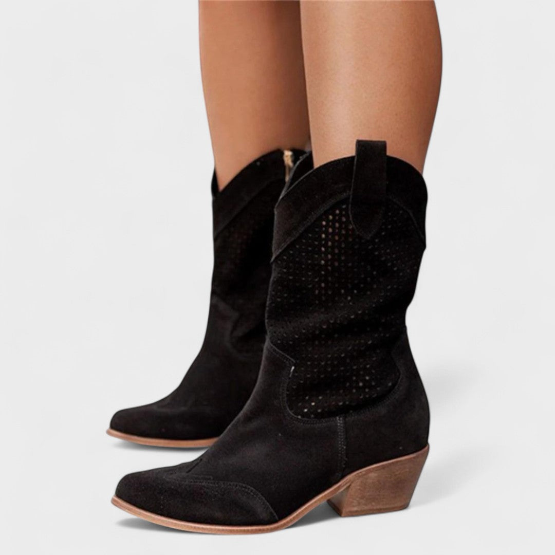 Bottes Automnes Camelles Femme