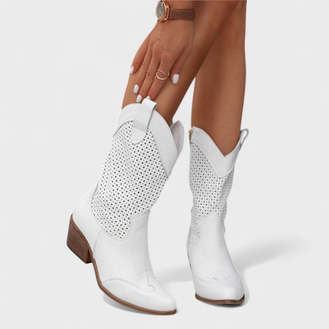 Bottes Automnes Camelles Femme