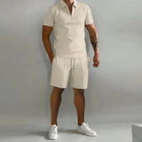 Ensemble Homme Deux Pièces avec Polo et Short