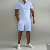 Ensemble Homme Deux Pièces avec Polo et Short
