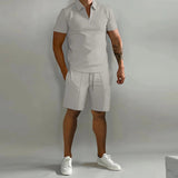 Ensemble Homme Deux Pièces avec Polo et Short