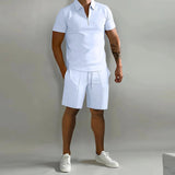 Ensemble Homme Deux Pièces avec Polo et Short