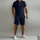Ensemble Homme Deux Pièces avec Polo et Short