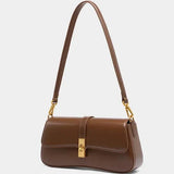 Sac crossbody compact à rabat et détail doré
