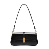 Sac crossbody compact à rabat et détail doré