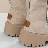 Bottines Fourrées Antidérapantes Confort Hiver Moderne