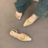 Escarpins Slingback à Bout Pointu Minimalistes