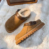 Sabots Femme Fourrés – Chaussures Hiver Confort