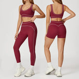 Ensemble Sport Sculptant Taille Haute Performance
